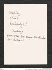 Seite 1, Deckblatt, Beilage 1 zu "Statzendorf II der Bronzezeit I" (NHMW-PRAE-BBB-50-Beilage-1)